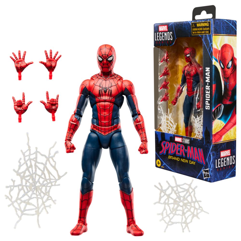 Spider-Man Action Figure by Hasbro &ndash; Spider-Man: Brand New Day &ndash; Marvel Legends Series &ndash; 6''
