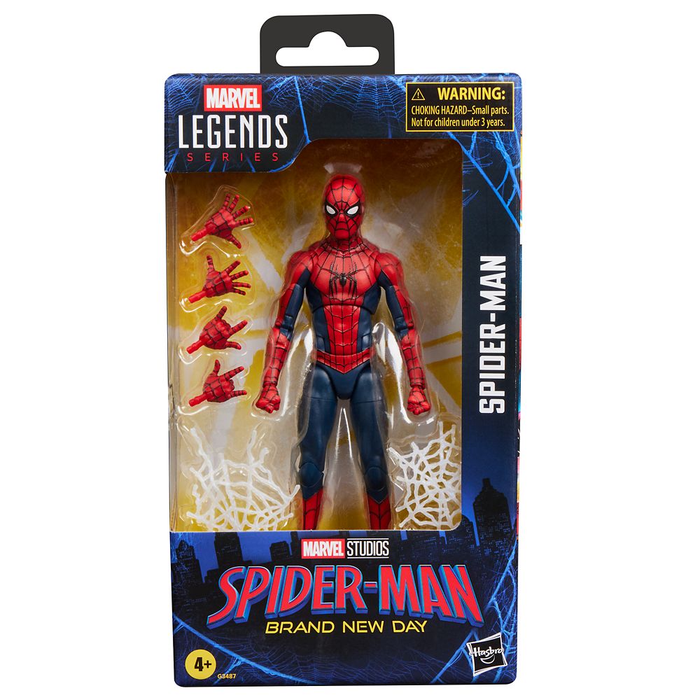 Spider-Man Action Figure by Hasbro &ndash; Spider-Man: Brand New Day &ndash; Marvel Legends Series &ndash; 6''