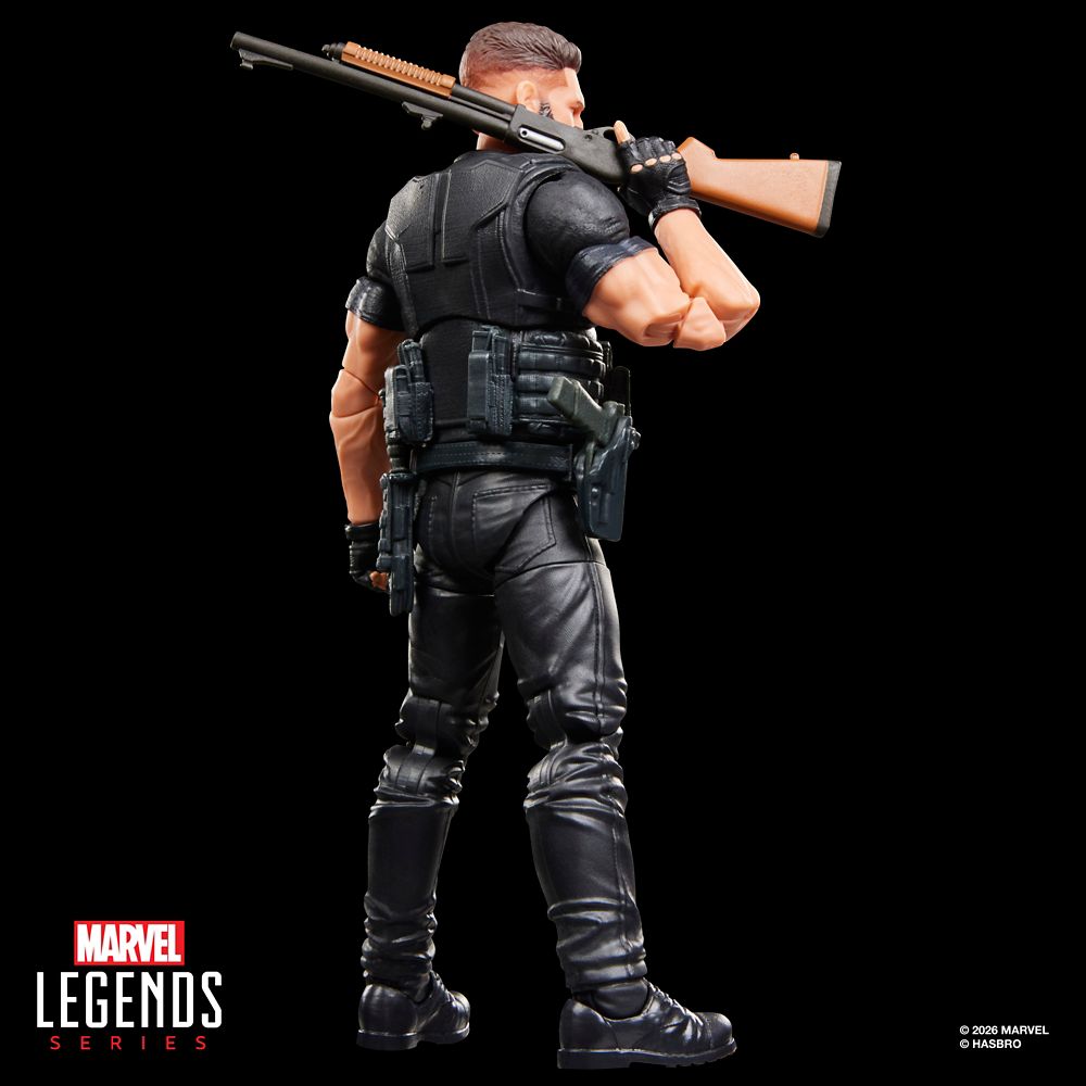 The Punisher Action Figure by Hasbro &ndash; Marvel Legends Series &ndash; 6''