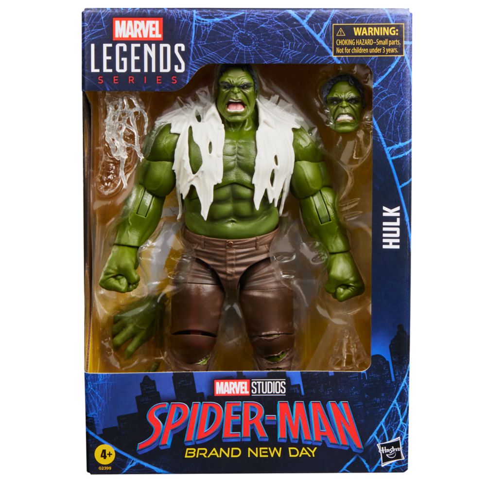 Hulk Action Figure by Hasbro &ndash; Spider-Man: Brand New Day &ndash; Marvel Legends Series &ndash; 6''