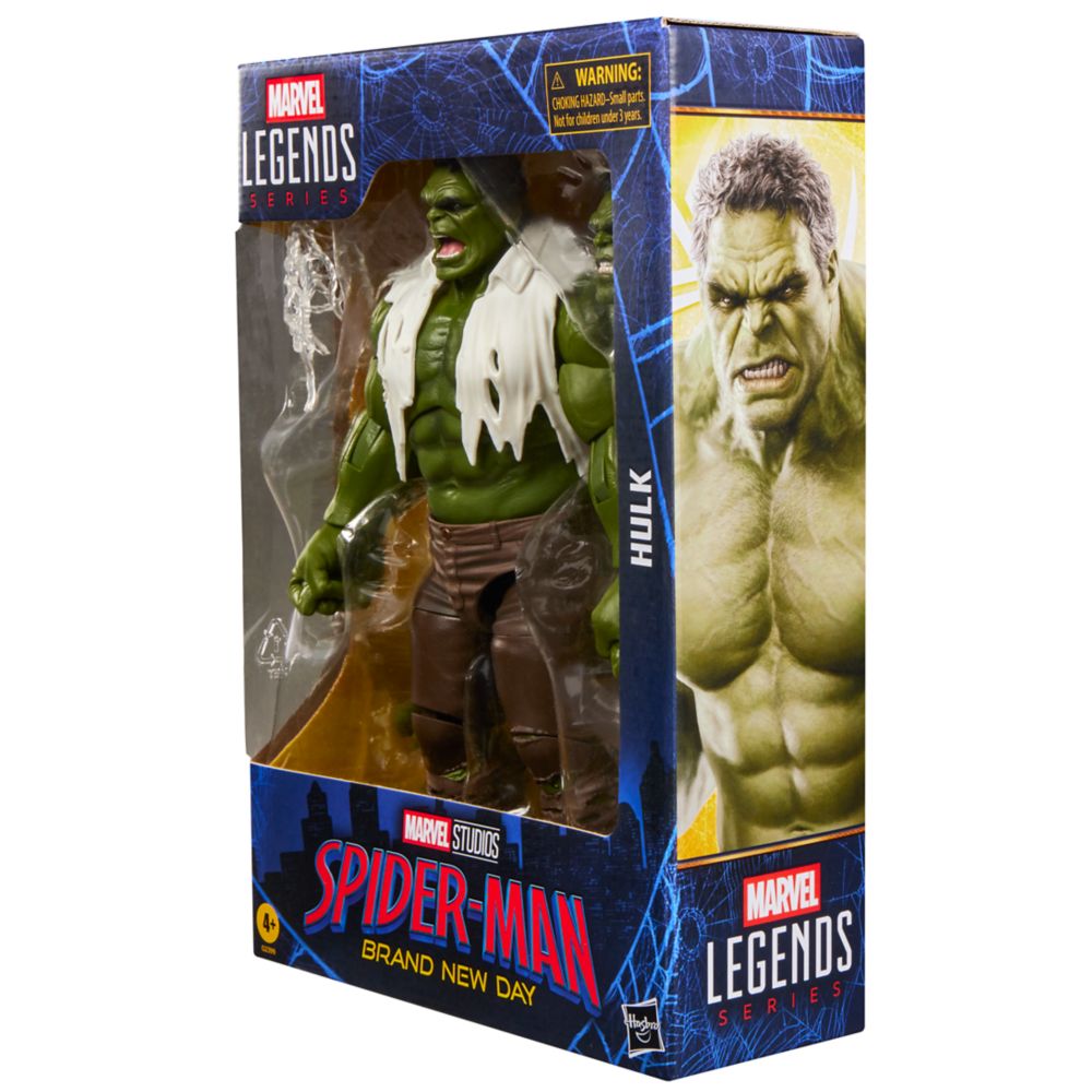 Hulk Action Figure by Hasbro &ndash; Spider-Man: Brand New Day &ndash; Marvel Legends Series &ndash; 6''
