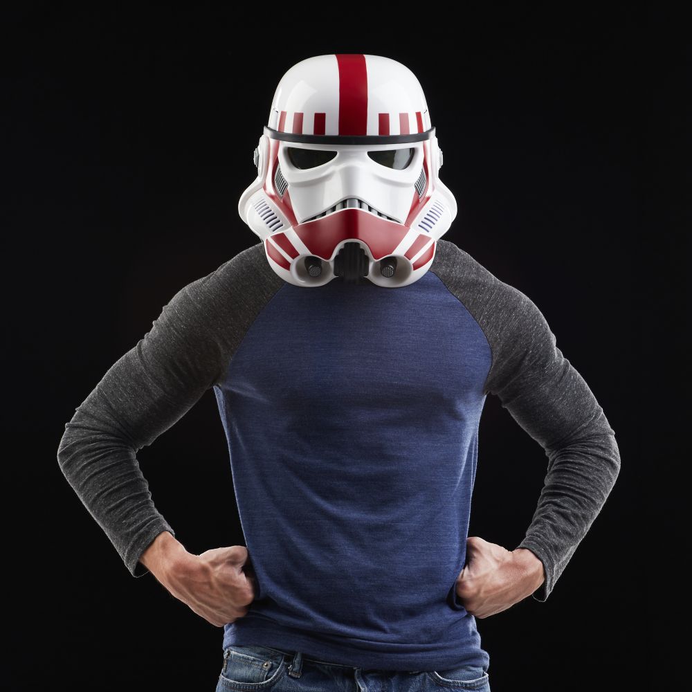 Imperial Shock Trooper Premium Electronic Helmet by Hasbro &ndash; Star Wars: Battlefront II &ndash; The Black Series