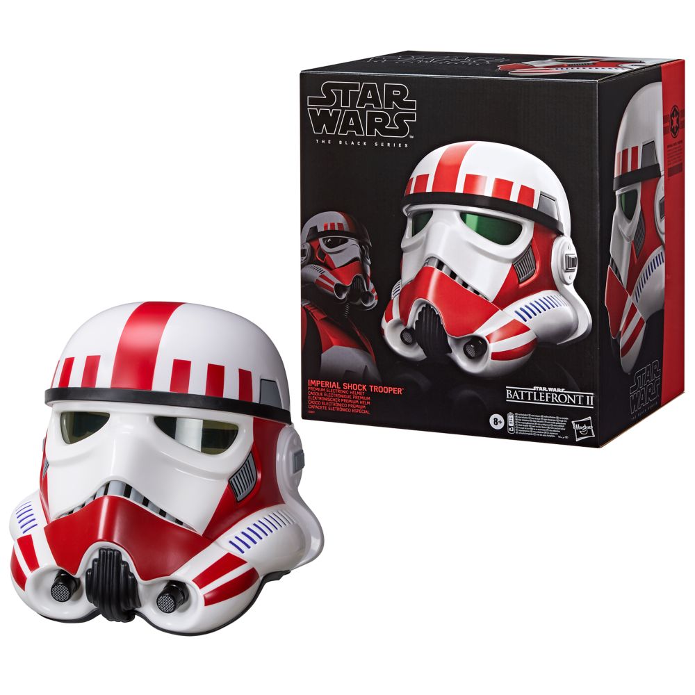Imperial Shock Trooper Premium Electronic Helmet by Hasbro &ndash; Star Wars: Battlefront II &ndash; The Black Series