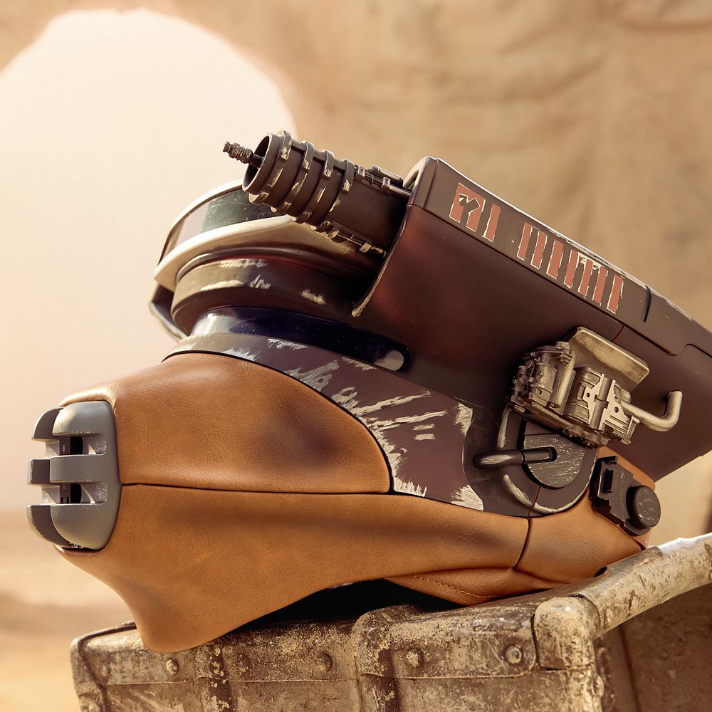 Boushh Voice-Changing Helmet with Sound and Light Effects &ndash; Galactic Archive Series &ndash; Star Wars