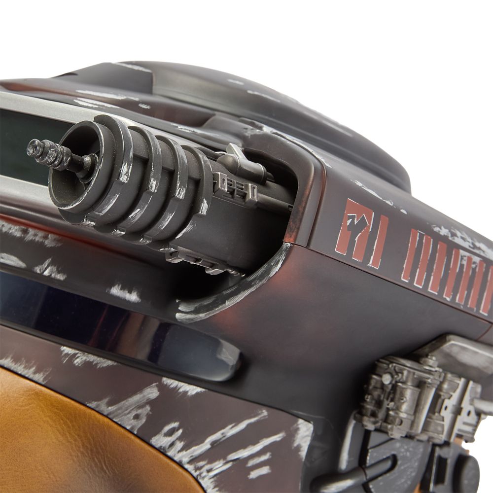 Boushh Voice-Changing Helmet with Sound and Light Effects &ndash; Galactic Archive Series &ndash; Star Wars