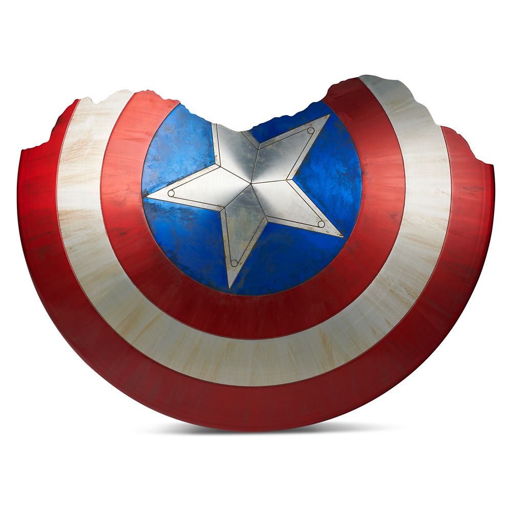 Captain America purchases Shield (with battle damage)