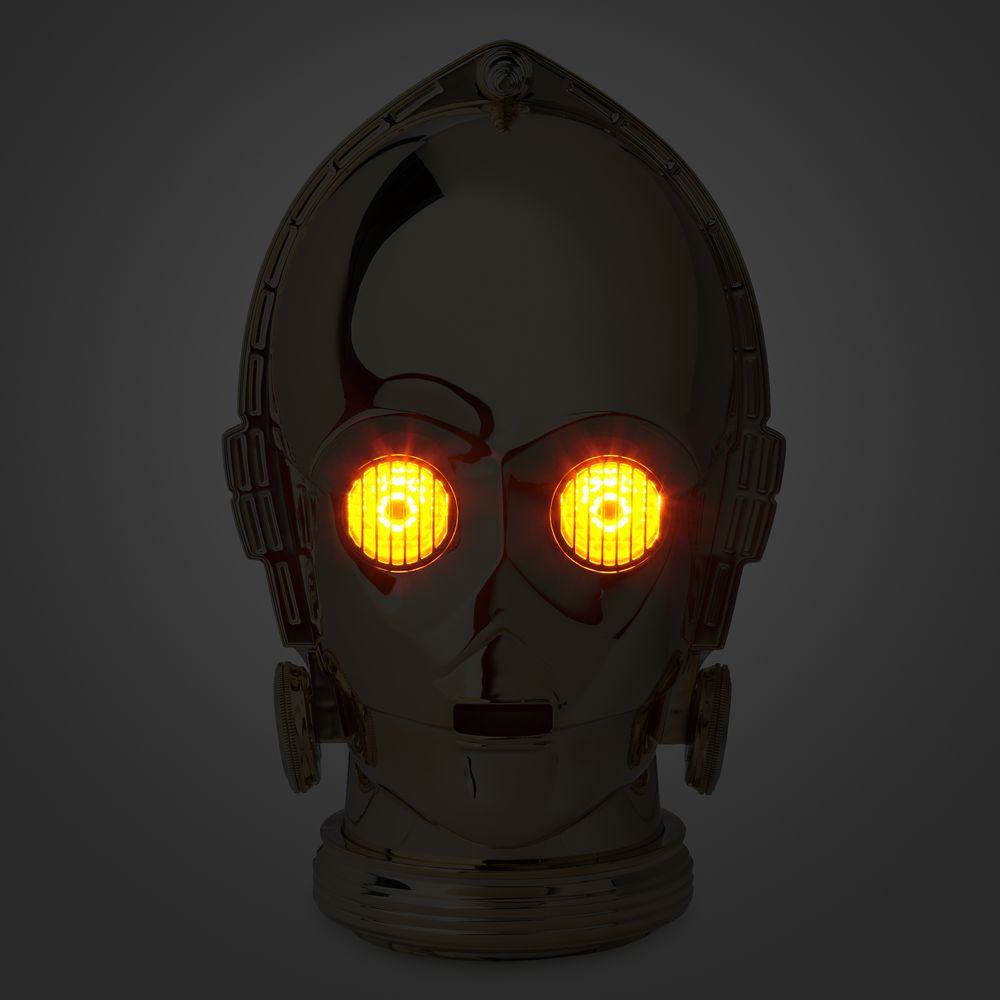 C-3PO Premium Electronic Head with Lights and Sounds - Star Wars - Galactic Archive Series