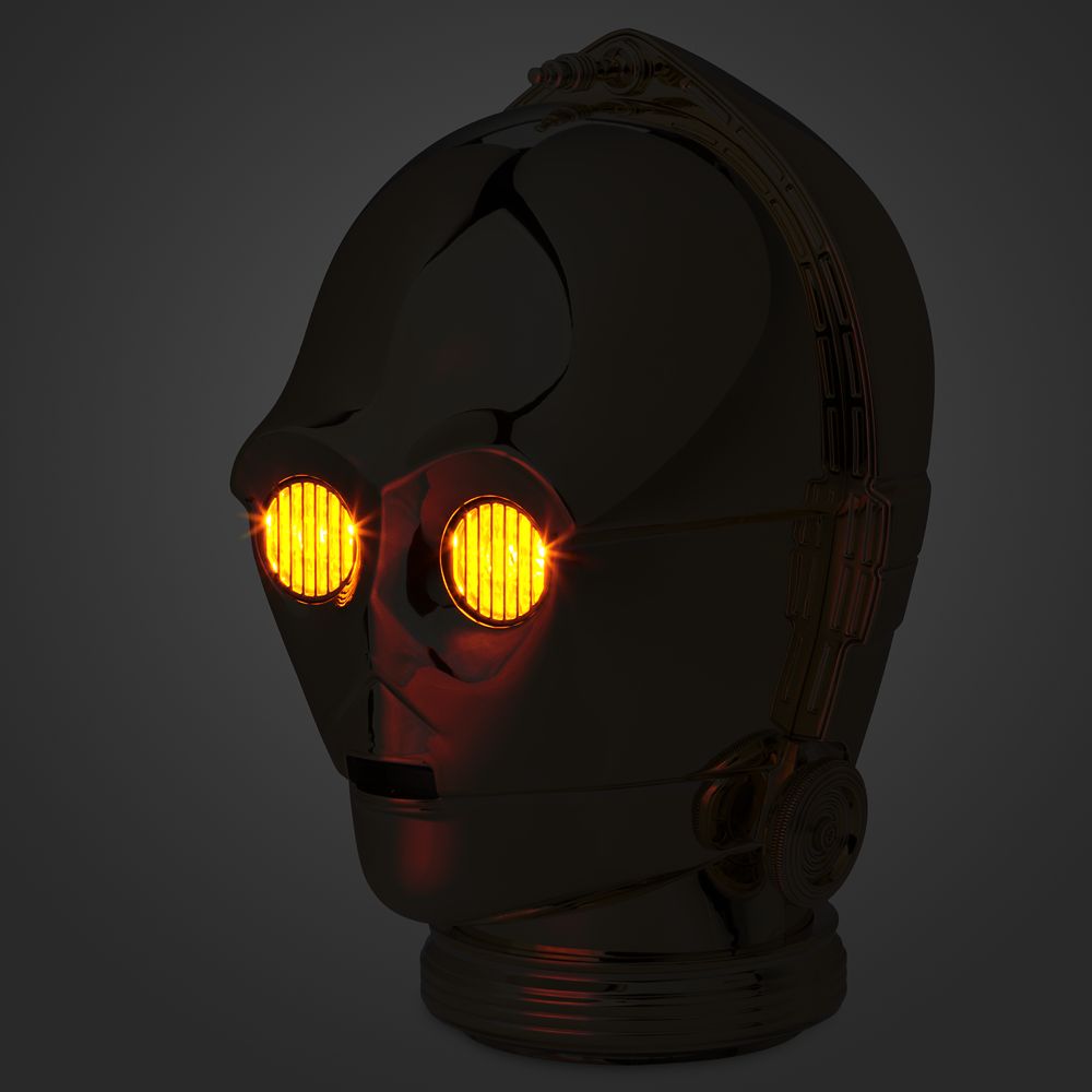 C-3PO Premium Electronic Head with Lights and Sounds - Star Wars - Galactic Archive Series