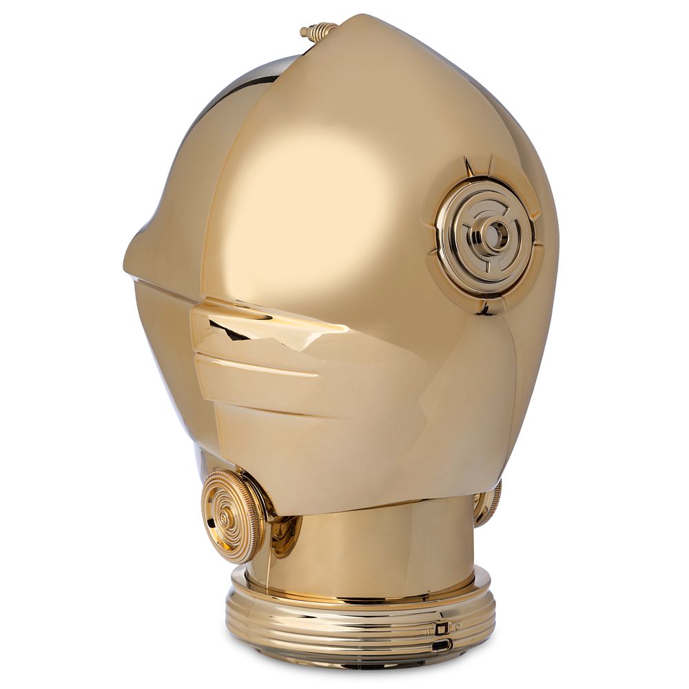 C-3PO Premium Electronic Head with Lights and Sounds - Star Wars - Galactic Archive Series