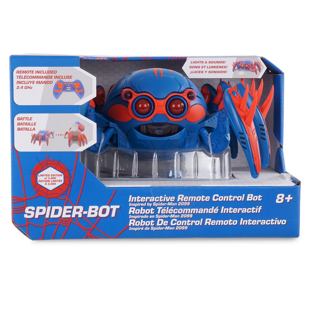 Spider-Man 2099 Spider-Bot Interactive Remote Control Bot – Limited Edition