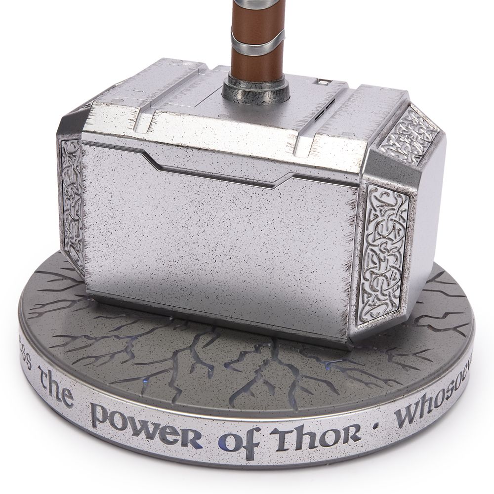 Thor Mjolnir Hammer Relic with Lights and Sound Effects