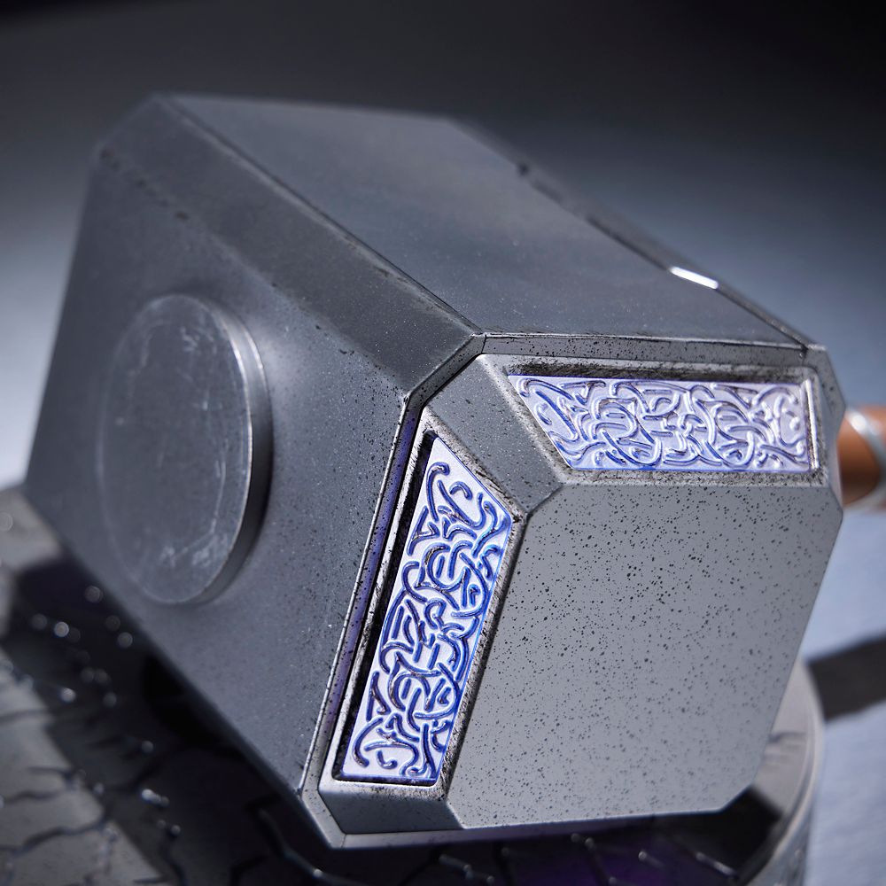 Thor Mjolnir Hammer Relic with Lights and Sound Effects
