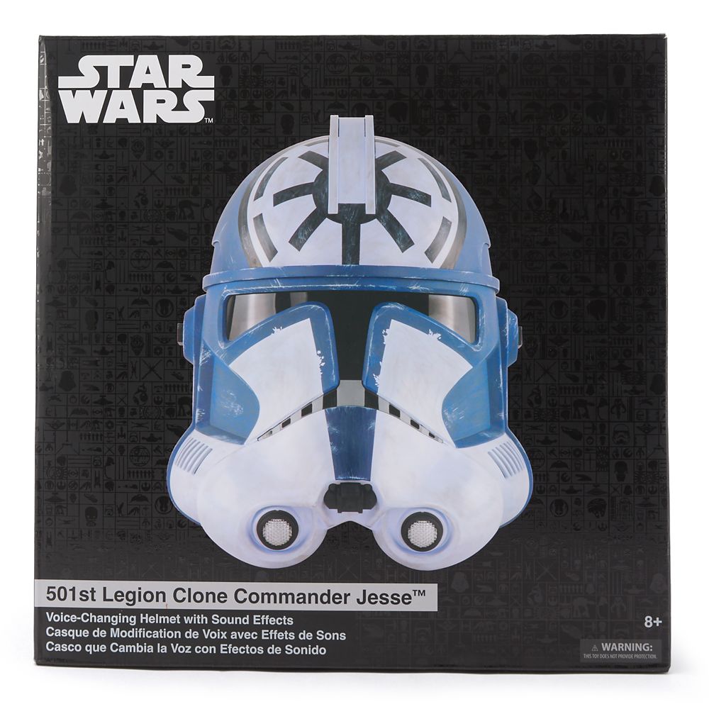 501st Legion Clone Commander Jesse Voice-Changing Helmet for Adults &ndash; Star Wars