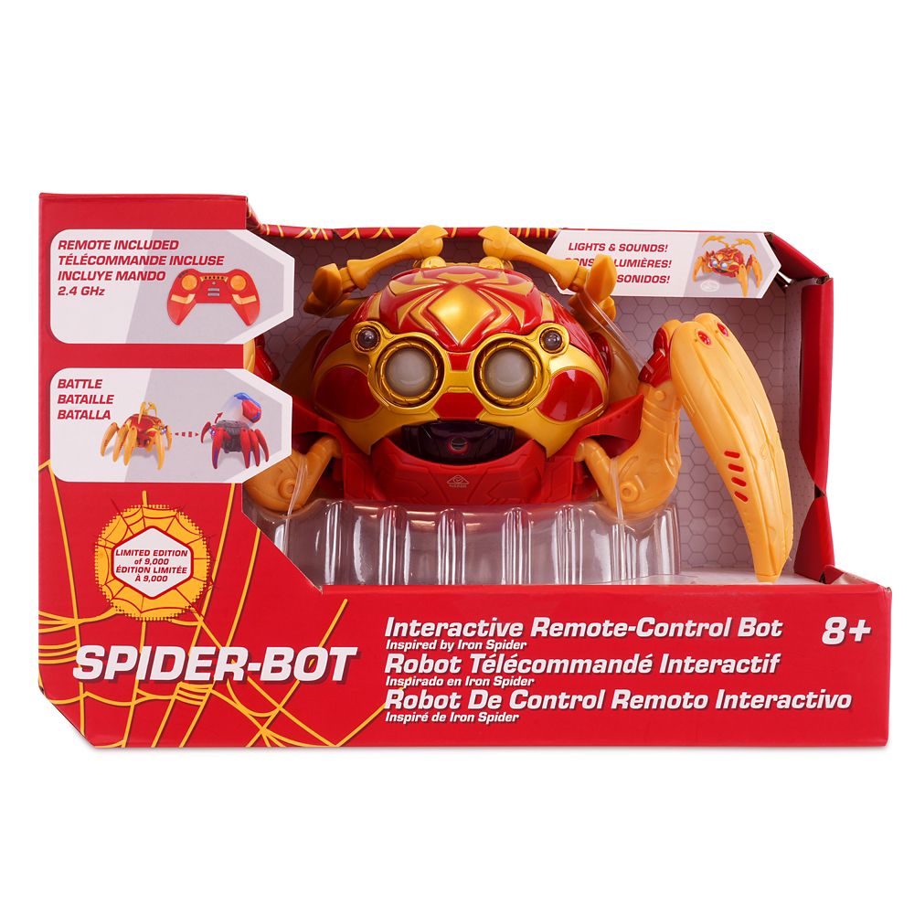 Iron Spider Spider-Bot Interactive Remote Control Bot &ndash; Limited Edition