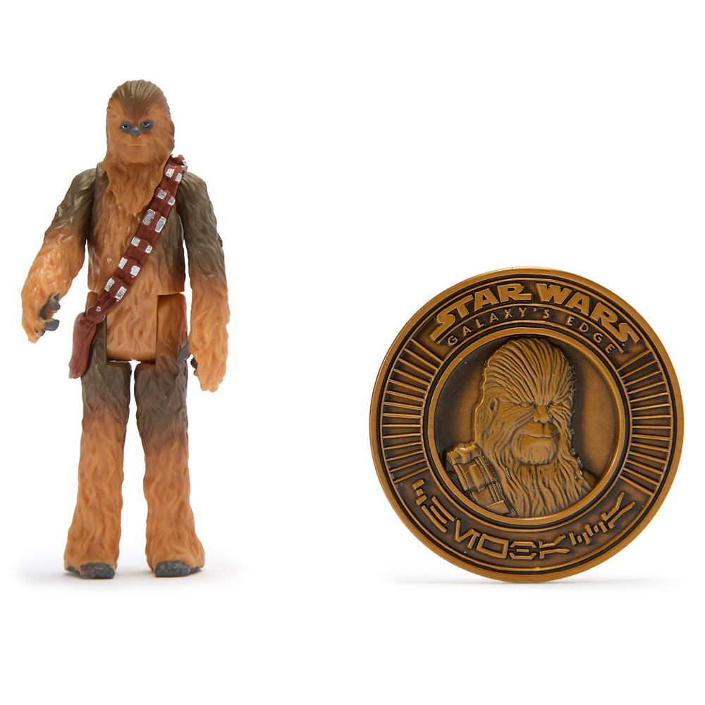 Chewbacca Action Figure Comic Book and Coin Set - Star Wars Galaxy's Edge - Limited Edition