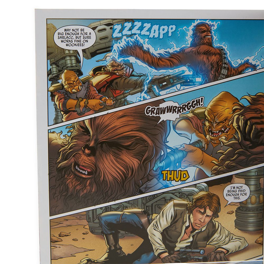 Chewbacca Action Figure Comic Book and Coin Set - Star Wars Galaxy's Edge - Limited Edition