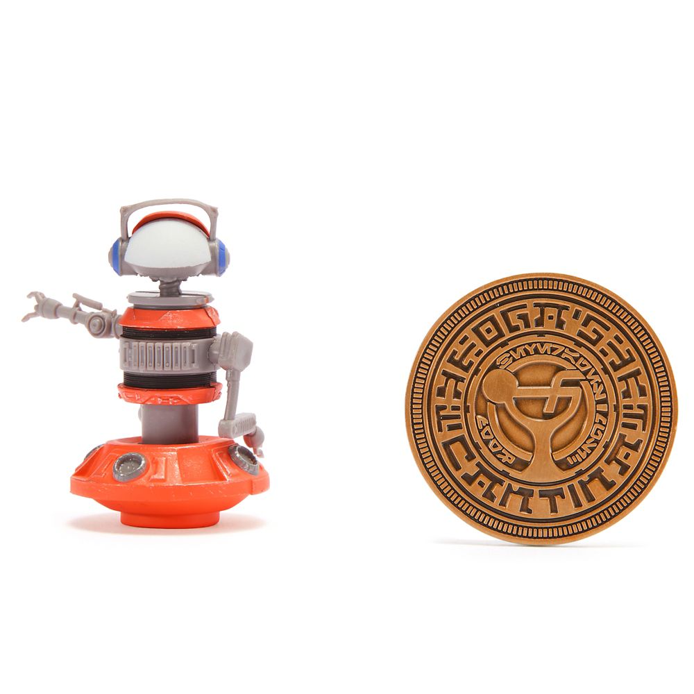 DJ R-3X Action Figure Comic Book and Coin Set - Star Wars Galaxy's Edge - Limited Edition