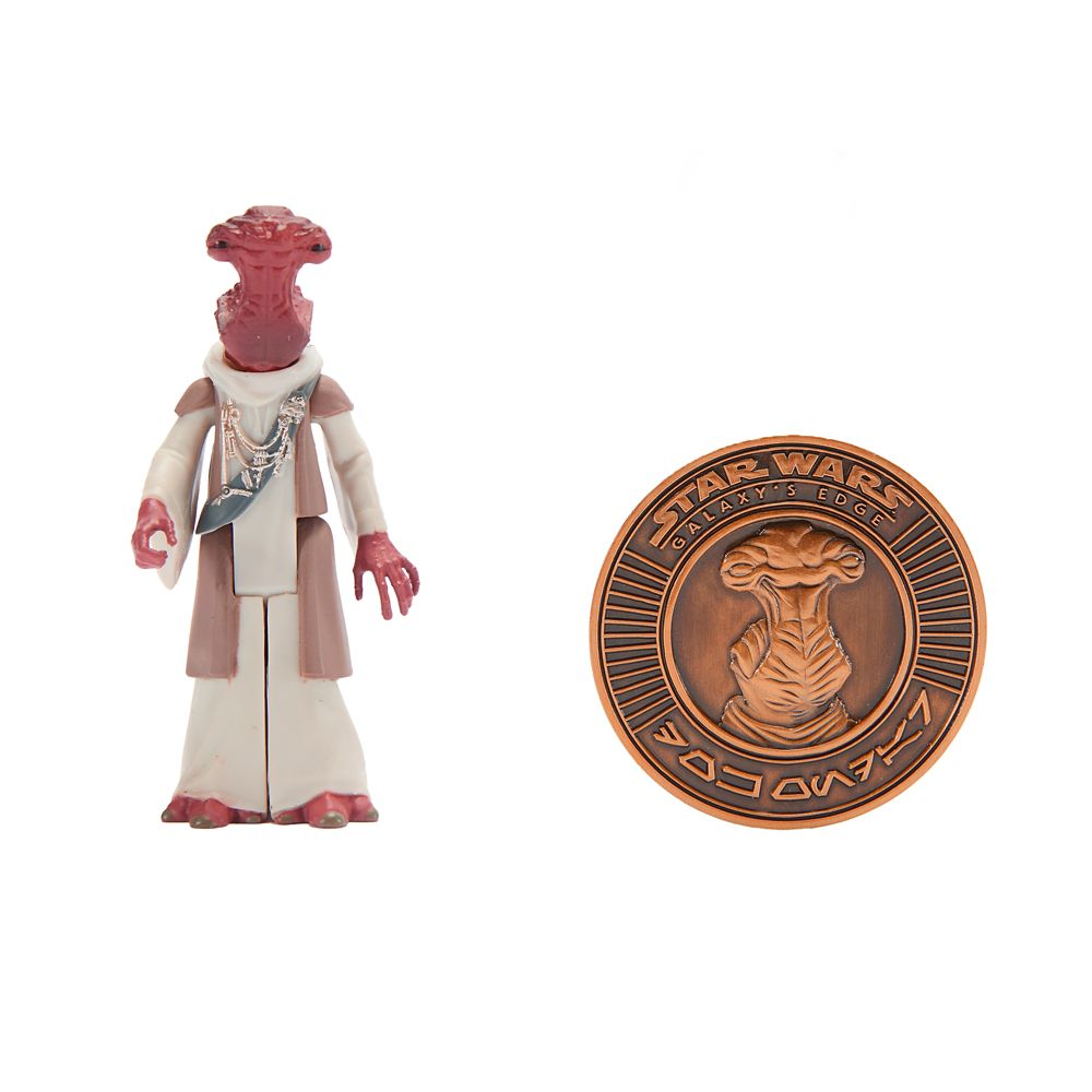 Dok-Ondar Action Figure Comic Book and Coin Set - Star Wars Galaxy's Edge - Limited Edition