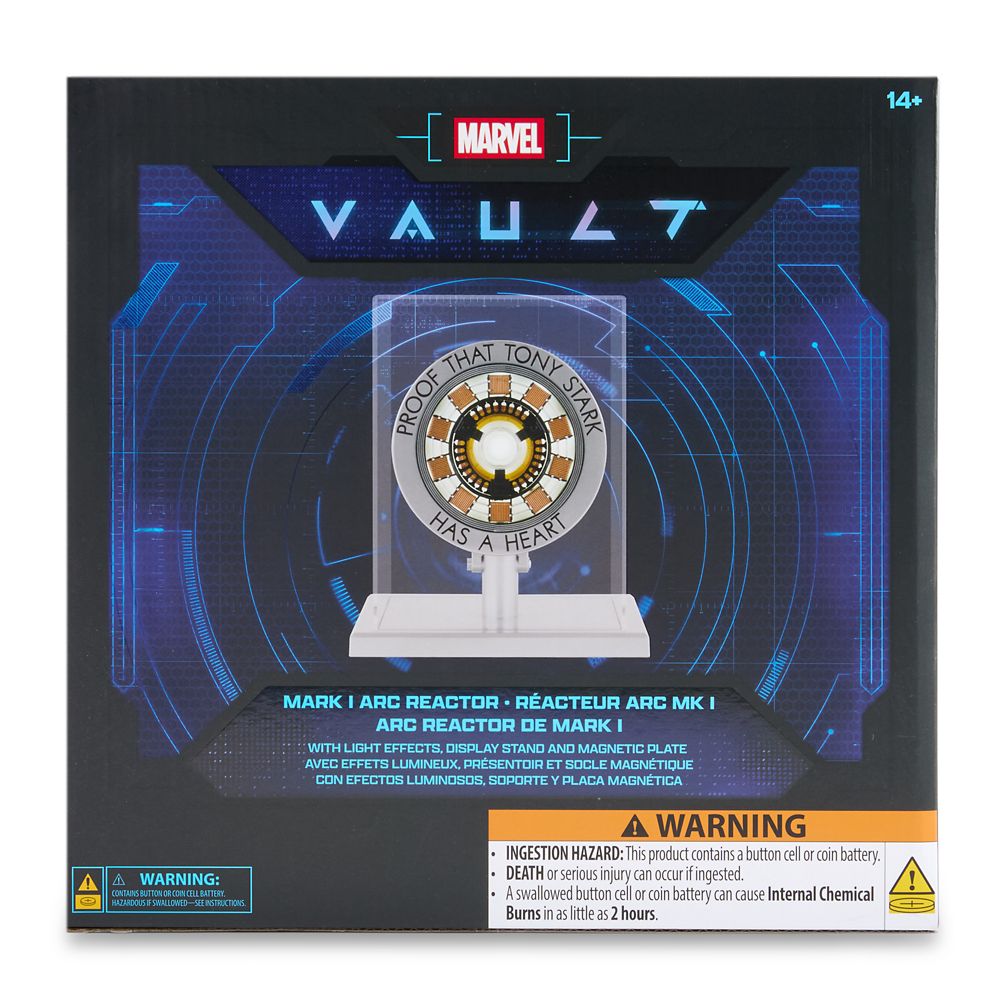 Iron Man Mark I Arc Reactor with Lights &ndash; Marvel Vault