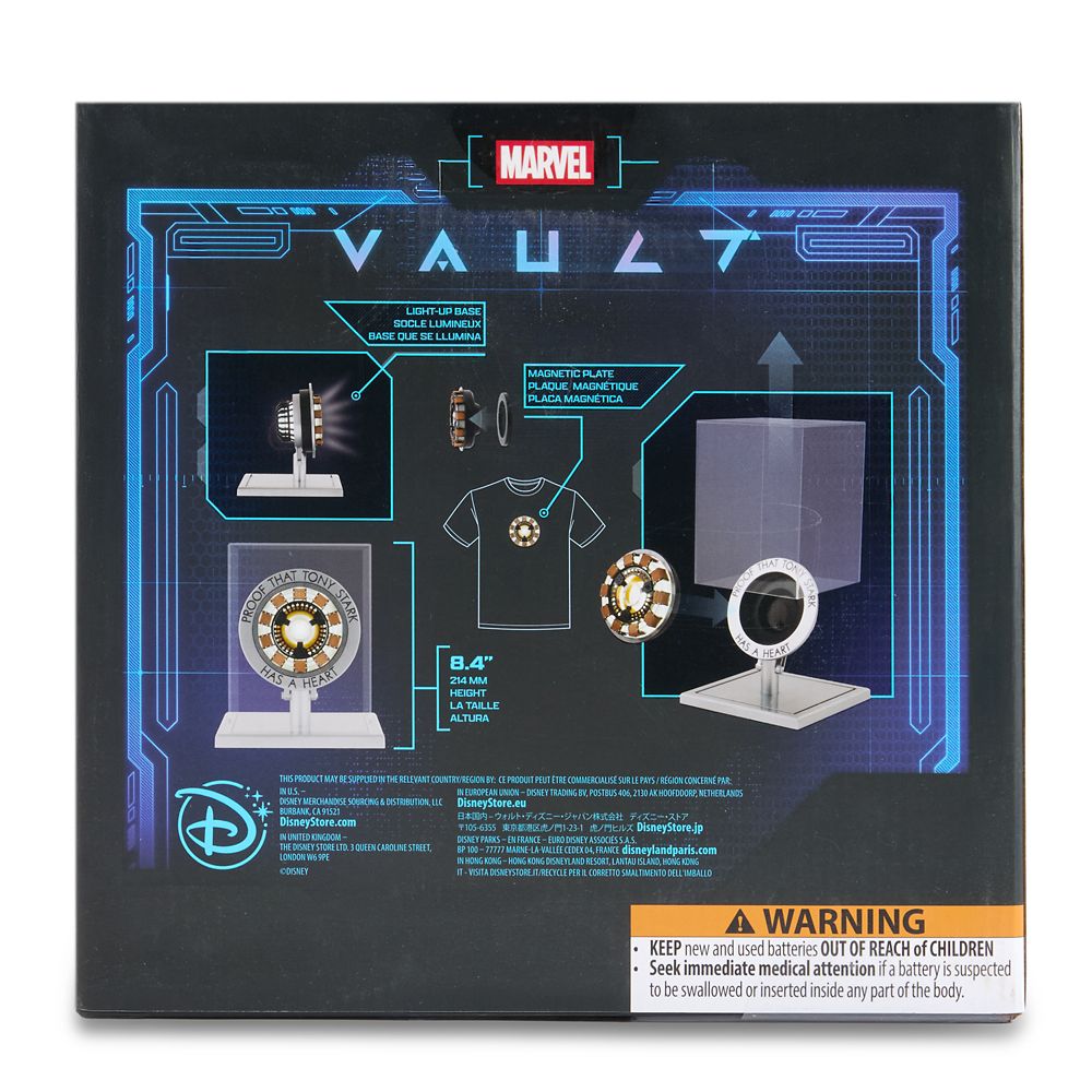 Iron Man Mark I Arc Reactor with Lights &ndash; Marvel Vault