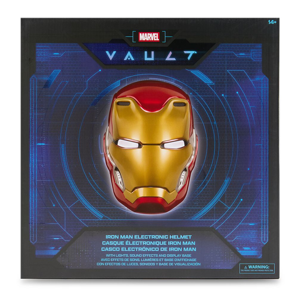 Iron Man LXXX Electronic Helmet with Light and Sound Effects &ndash; Marvel Vault