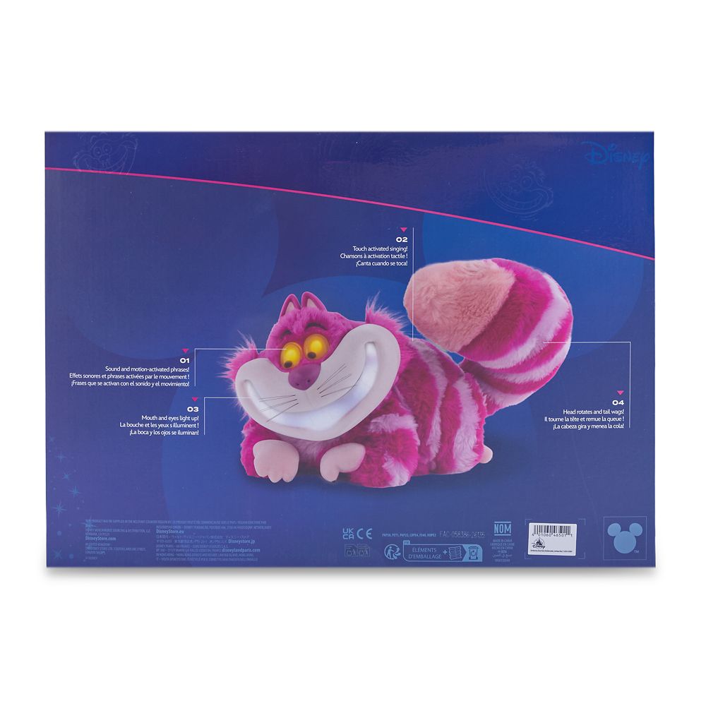 Cheshire Cat Sound and Motion Interactive Figure &ndash; Alice in Wonderland 75th Anniversary &ndash; D23: The Ultimate Disney Fan Event