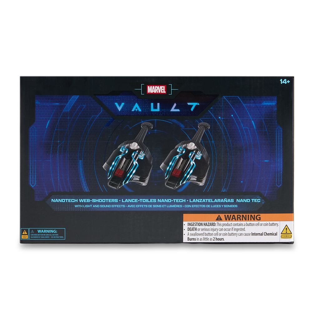 Spider-Man Nanotech Web-Shooters with Light and Sound Effects &ndash; Marvel Vault