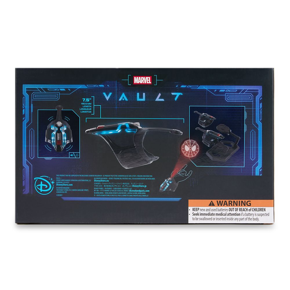 Spider-Man Nanotech Web-Shooters with Light and Sound Effects &ndash; Marvel Vault