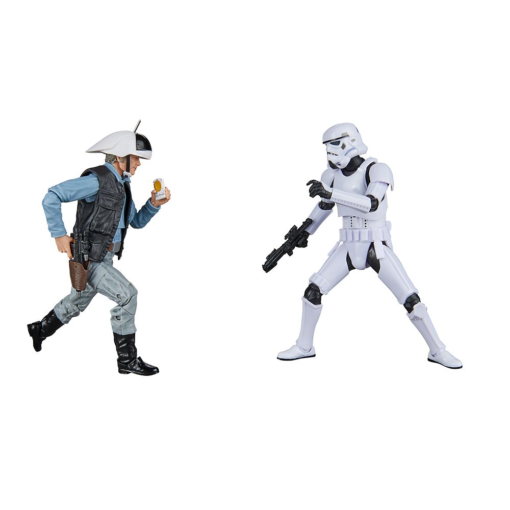 Rebel Trooper & Stormtrooper Action Figure Set - Star Wars A New Hope - The Black Series