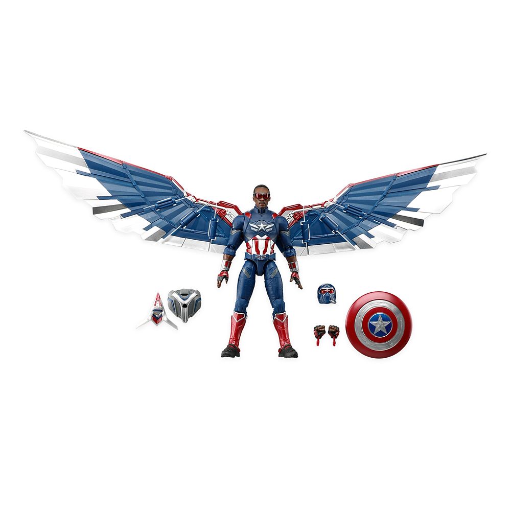 Captain America Action Figure - Captain America A Brave New World - Marvel Legends Series by Hasbro