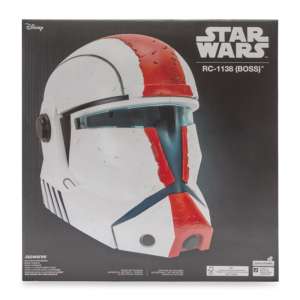 RC-1138 (Boss) Deluxe Helmet for Adults - Star Wars