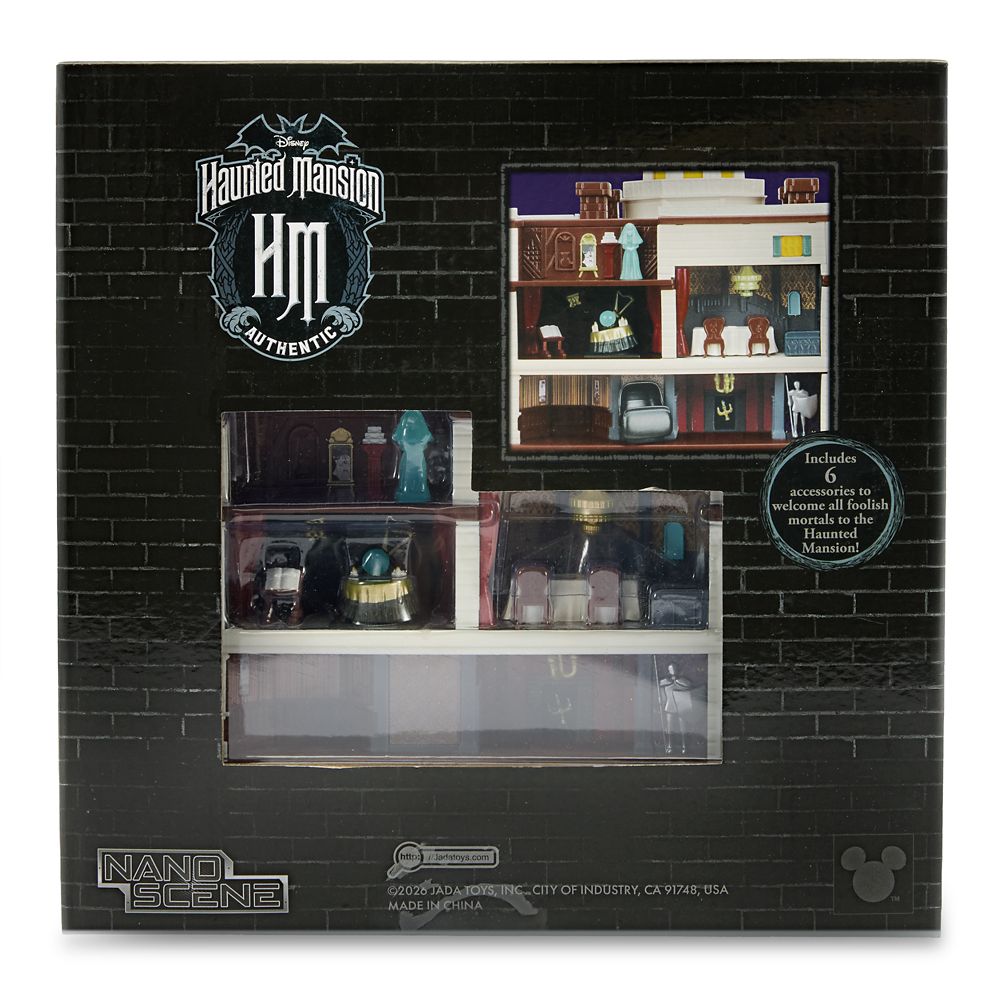 The Haunted Mansion Nano Scene Set by Jada &ndash; Disneyland