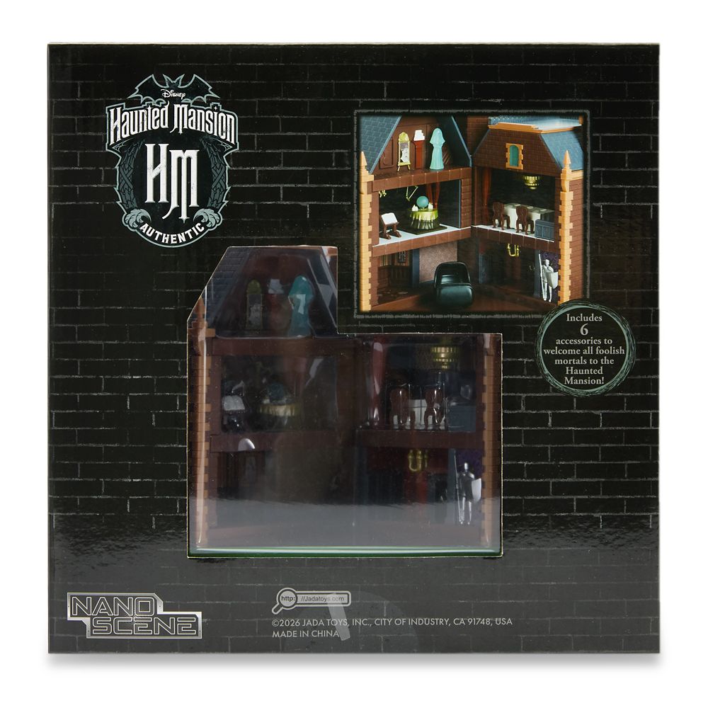 The Haunted Mansion Nano Scene Set by Jada &ndash; Walt Disney World