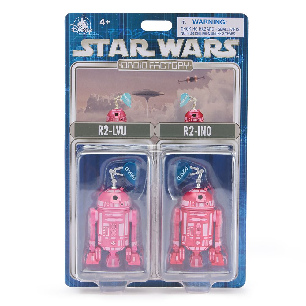 R2-LVU and R2-INO Valentine's Day Star Wars Droid Factory Figure Set
