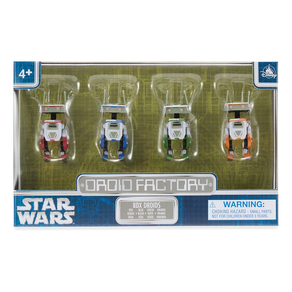 BDX Droid Factory Figure Set - Star Wars The Mandalorian and Grogu