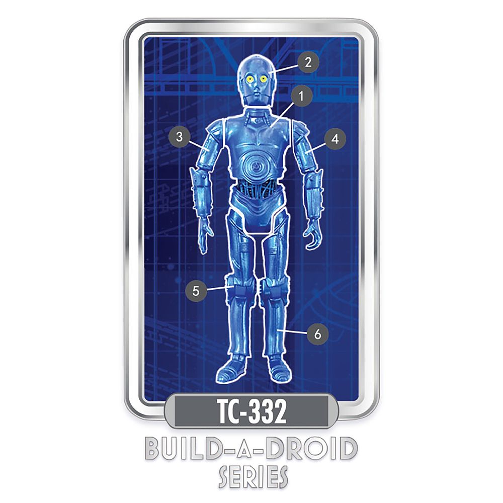 R4-6D0 Droid Factory Figure &ndash; Build-A-Droid Series &ndash; Star Wars