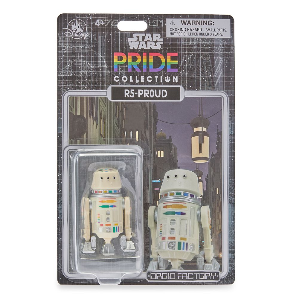 R5-PR0UD Droid Factory Figure &ndash; Star Wars Pride Collection