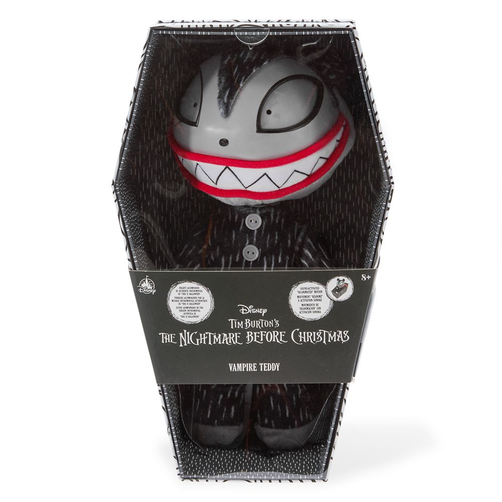 Vampire Teddy Interactive Figure with Sound &ndash; The Nightmare Before Christmas