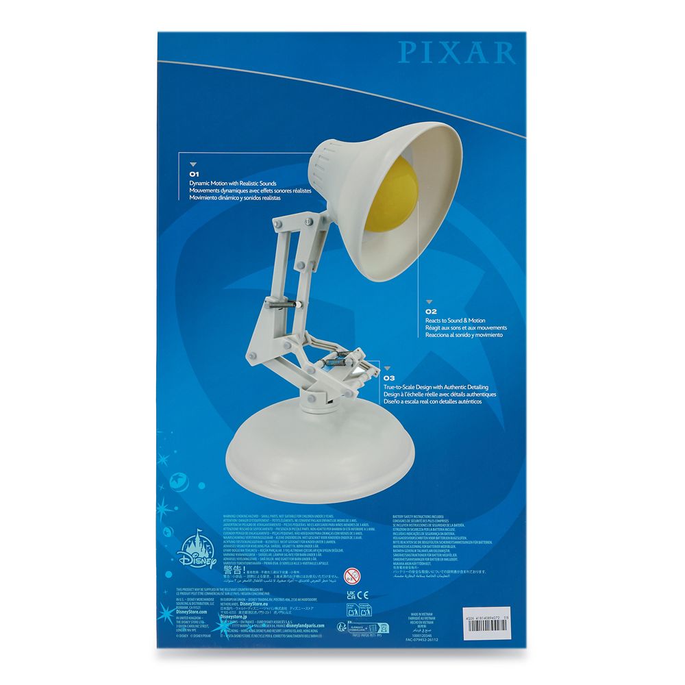 Pixar Lamp with Motion and Sounds &ndash; D23: The Ultimate Disney Fan Event