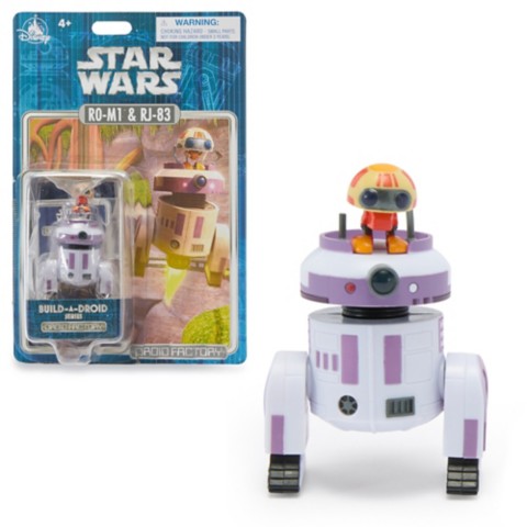 Фигурки Disney R0-M1 and RJ-83 Droid Factory Figure Set – Build-a-Droid Series – Star Wars
