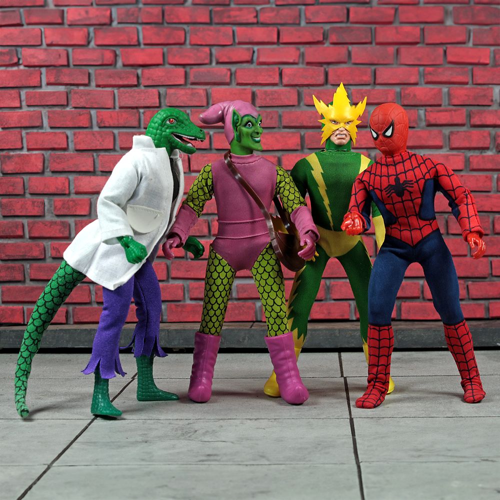 Spider-Man Mego 8'' Action Figure Set – World's Greatest Super