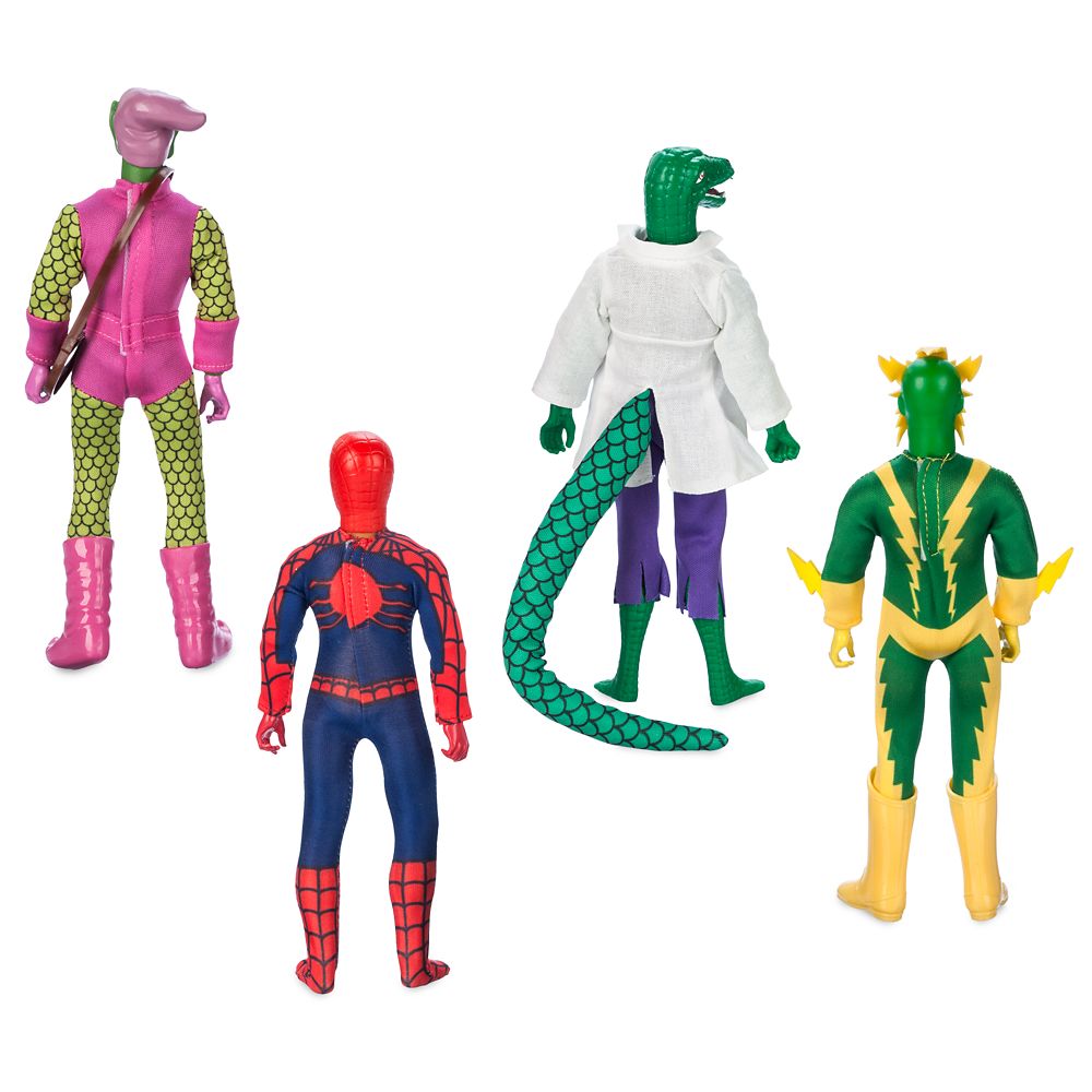 Spider-Man Mego 8'' Action Figure Set &ndash; World's Greatest Super-Heroes
