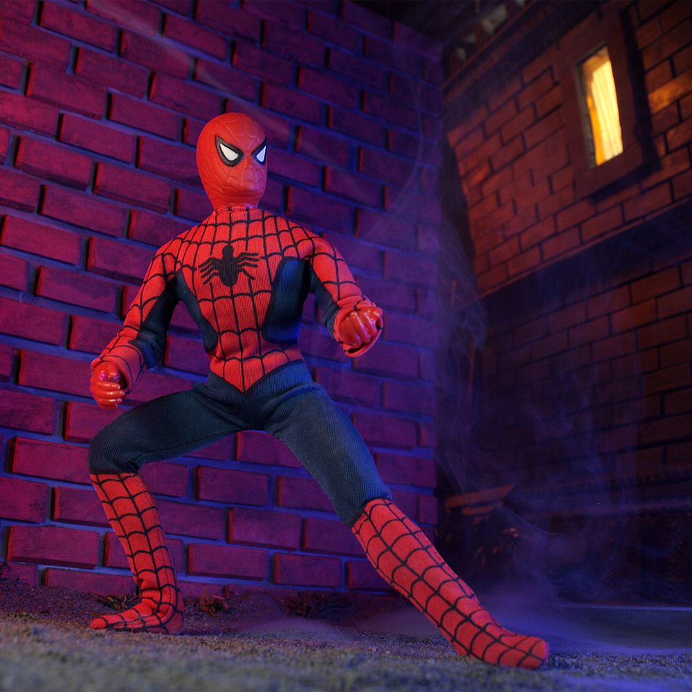 Spider-Man Mego 8'' Action Figure Set &ndash; World's Greatest Super-Heroes