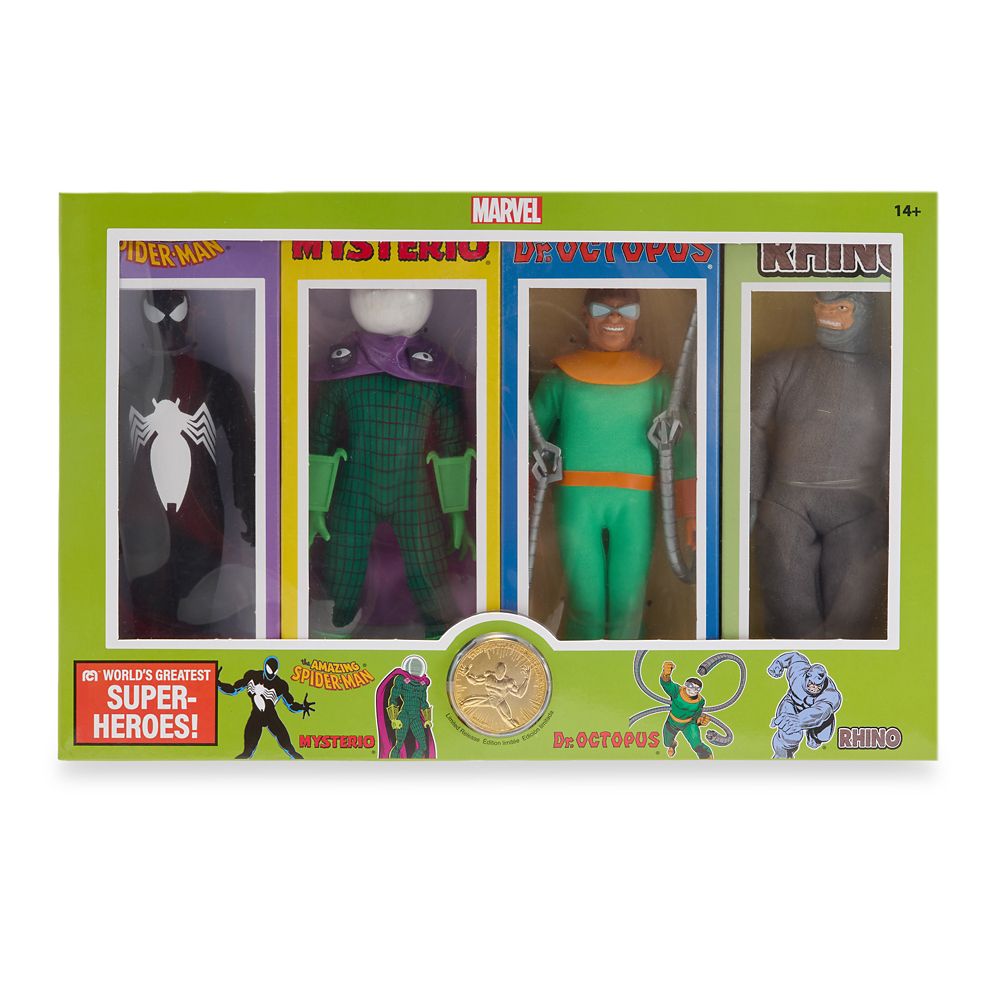 Spider-Man Mego 8'' Action Figure Set 2 &ndash; World's Greatest Super-Heroes