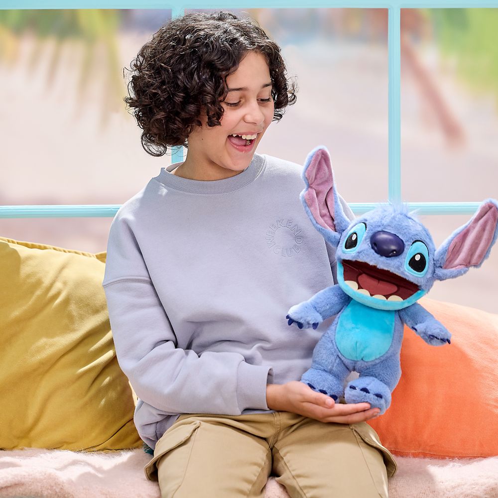 Stitch Chatty Puppetronics Plush - Lilo & Stitch - 13''
