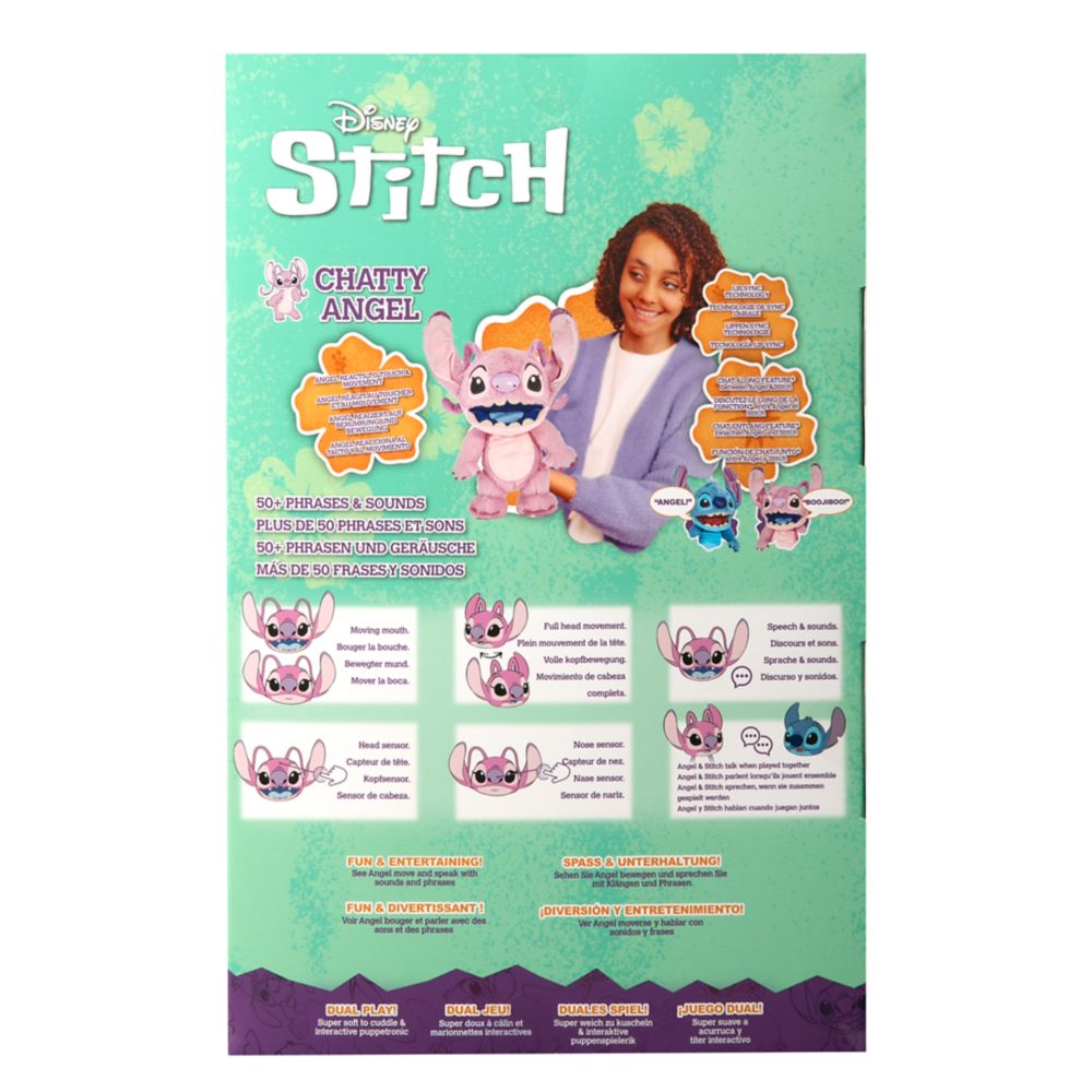 Angel Chatty Puppetronics Plush - Lilo & Stitch - 16''