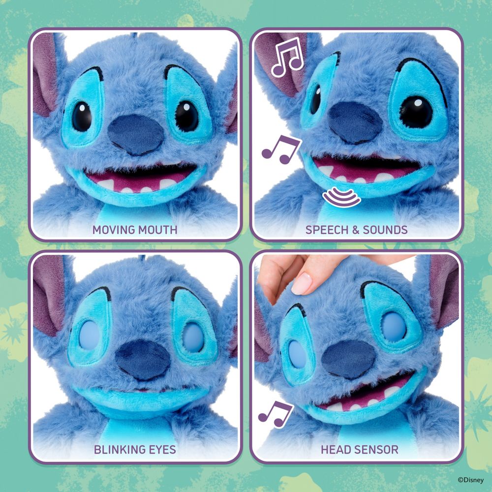 Stitch Palm Puppetronic &ndash; Lilo & Stitch &ndash; 8''