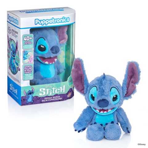 Мягкие игрушки Disney Stitch Palm Puppetronic – Lilo & Stitch – 8''