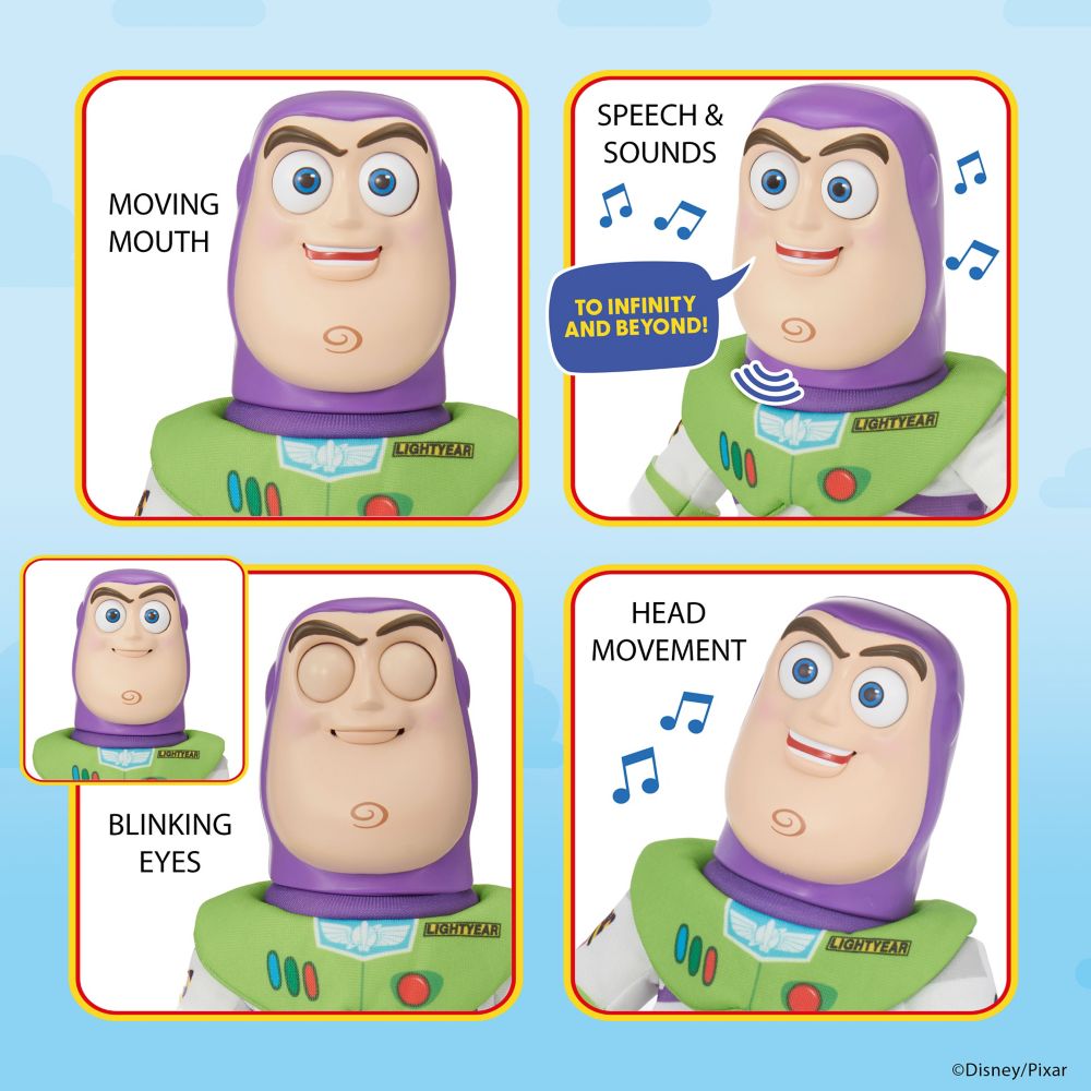 Buzz Lightyear Palm Puppetronic Interactive Talking Action Figure &ndash; Toy Story