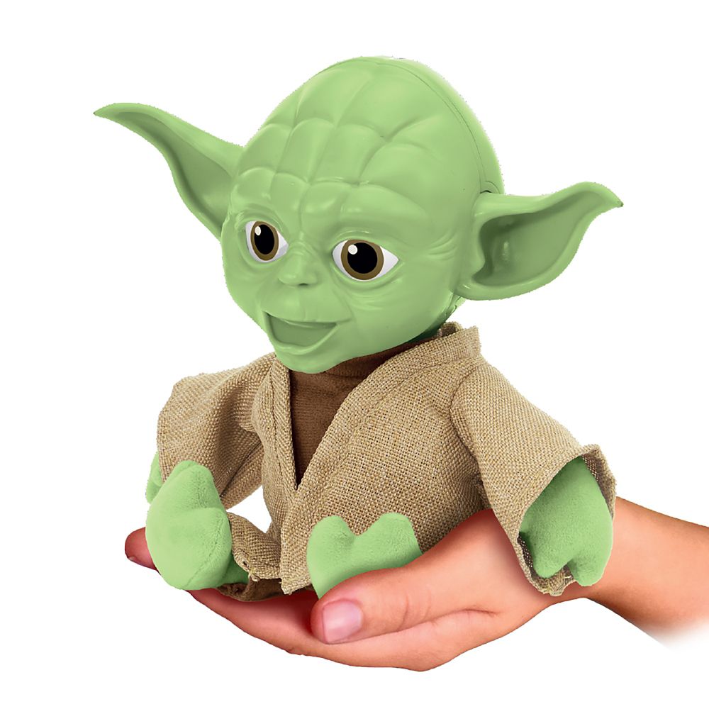 Yoda Plush Palm Puppetronic Interactive Talking Action Figure &ndash; Star Wars